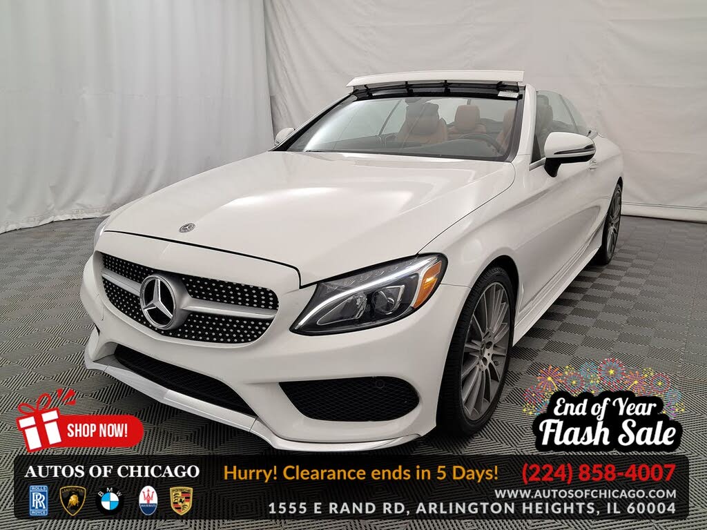 2018 Mercedes-Benz C-Class C 300 Cabriolet RWD