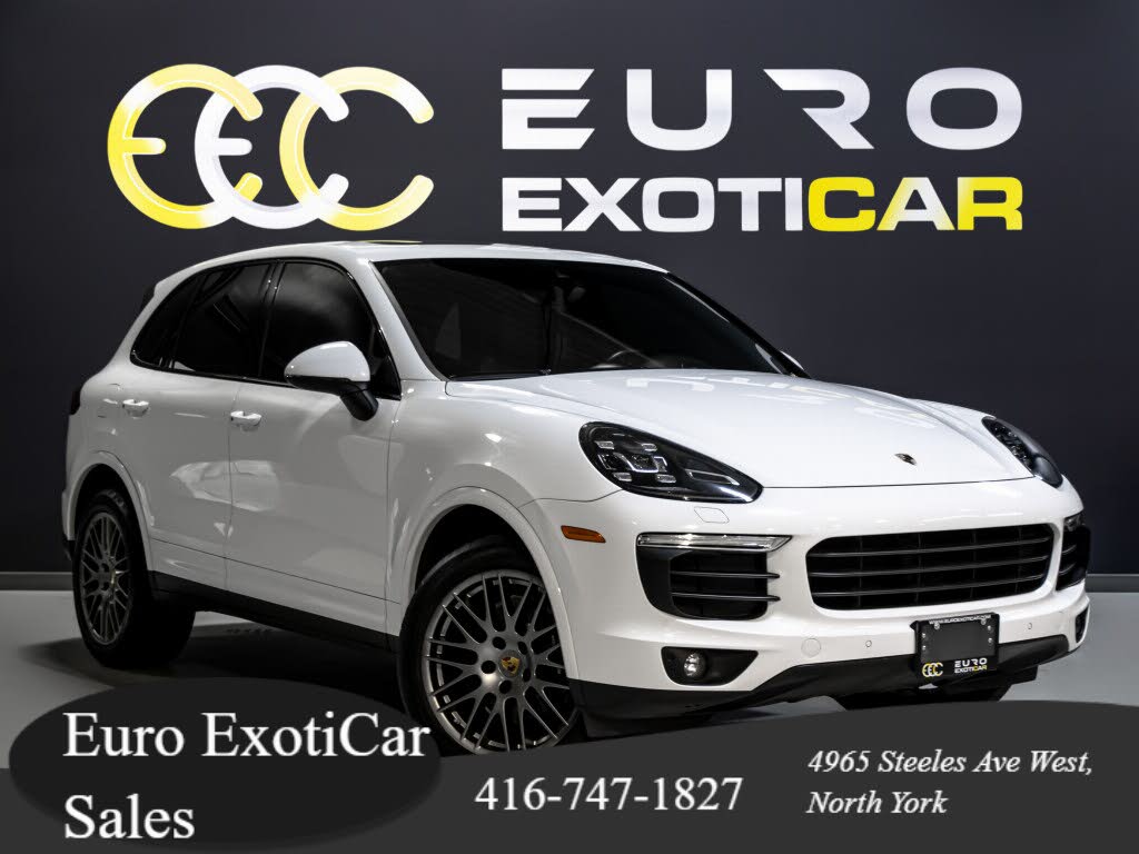 Porsche Cayenne Platinum Edition AWD 2018