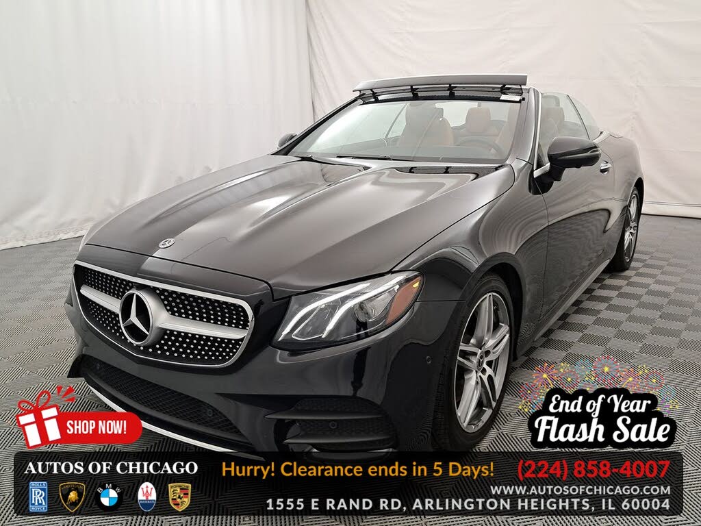 2019 Mercedes-Benz E-Class E 450 4MATIC Cabriolet AWD