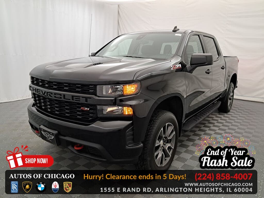 2022 Chevrolet Silverado 1500 Limited Custom Trail Boss Crew Cab 4WD