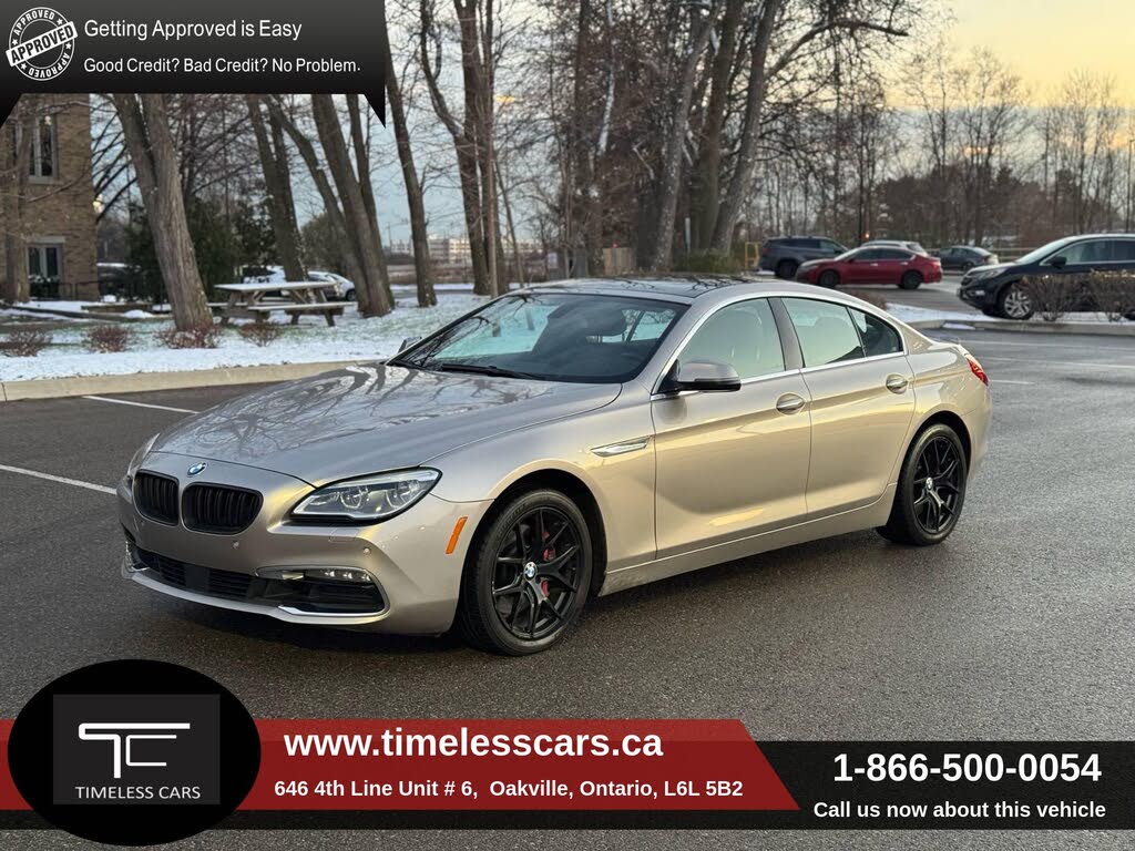 2016 BMW 6 Series 640i xDrive Gran Coupe AWD