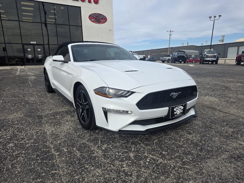 2018 Ford Mustang EcoBoost Convertible RWD