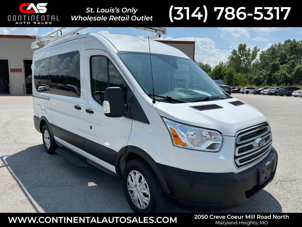2018 Ford Transit Passenger 150 XLT Medium Roof RWD with Sliding Passenger-Side Door