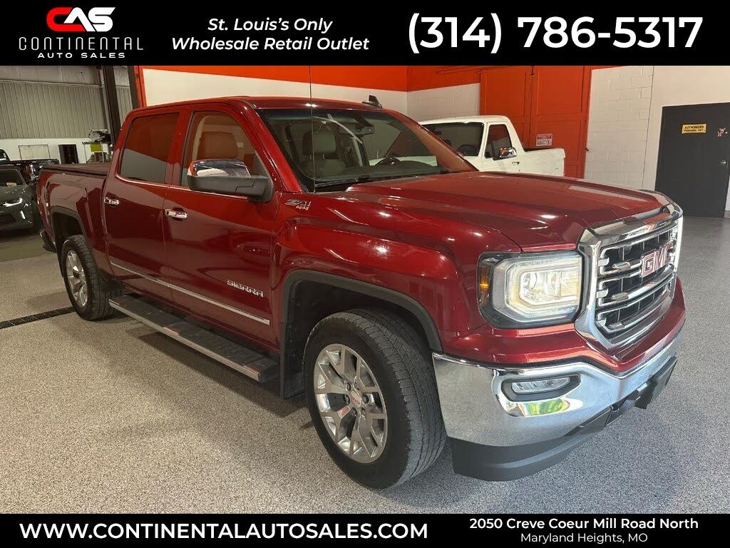 2018 GMC Sierra 1500 SLT Crew Cab 4WD