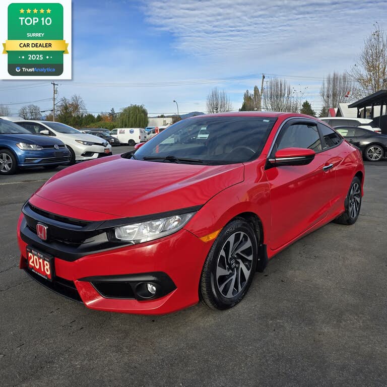 2018 Honda Civic Coupe EX-T with Honda Sensing