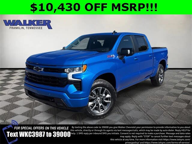 2026 Chevrolet Silverado 1500 RST Crew Cab 4WD