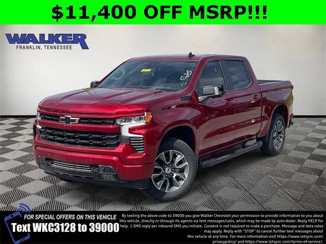 2026 Chevrolet Silverado 1500 RST Crew Cab 4WD