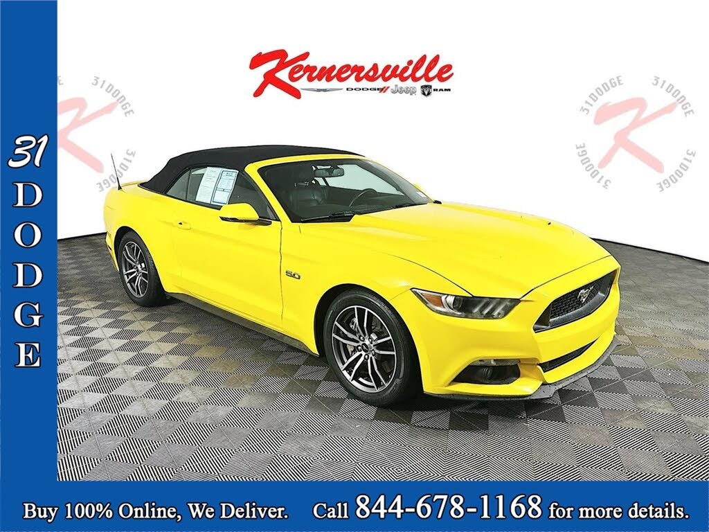 2017 Ford Mustang GT Premium Convertible RWD