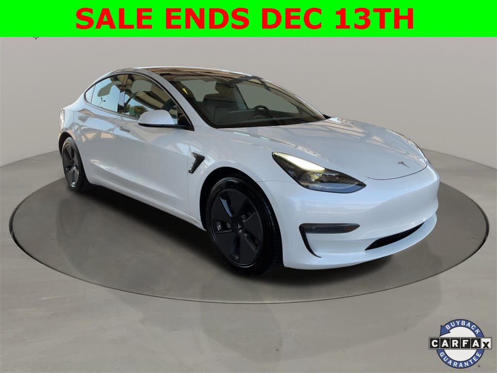 2021 Tesla Model 3 Standard Range Plus RWD