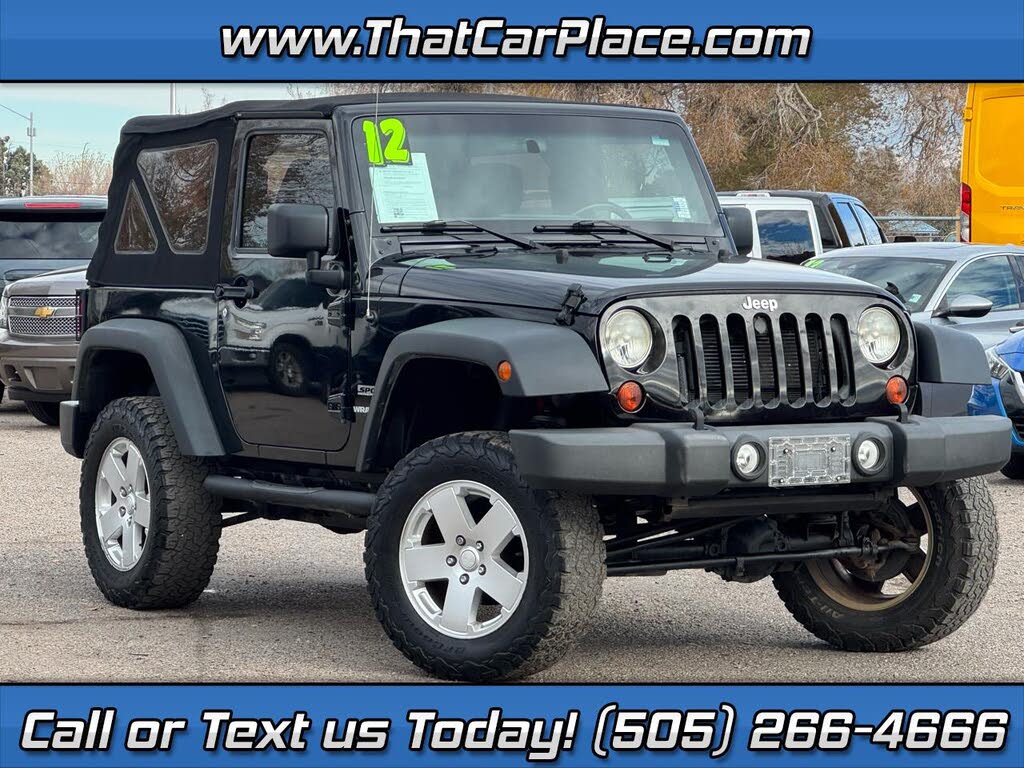 2012 Jeep Wrangler Sport 4WD