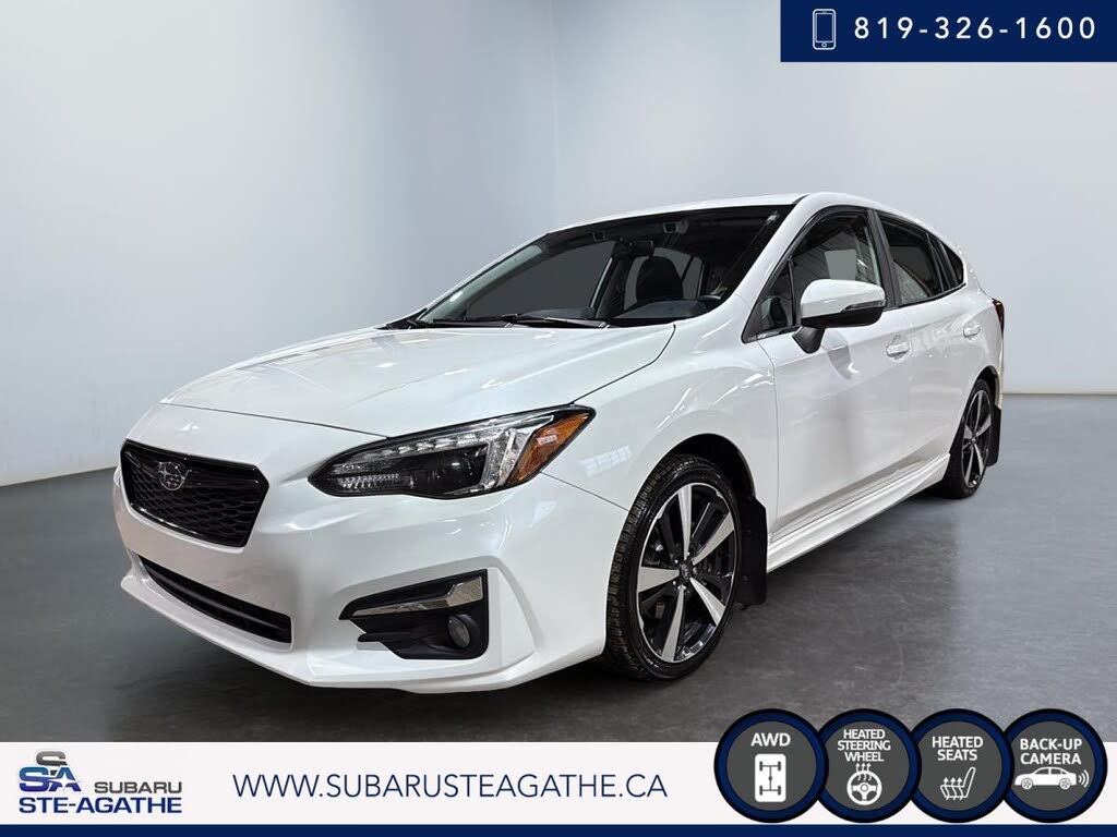 2019 Subaru Impreza Sport-tech Wagon AWD with Eyesight Package