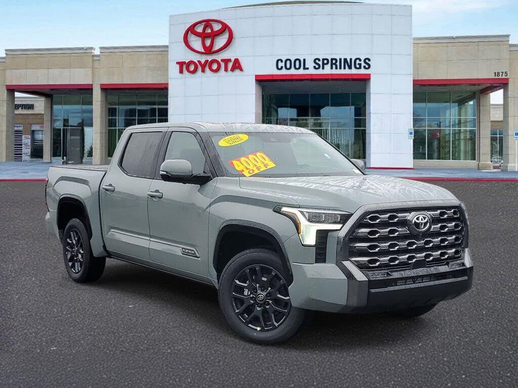 2026 Toyota Tundra Platinum CrewMax Cab 4WD