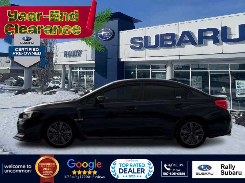 2021 Subaru WRX Sport AWD with EyeSight Package