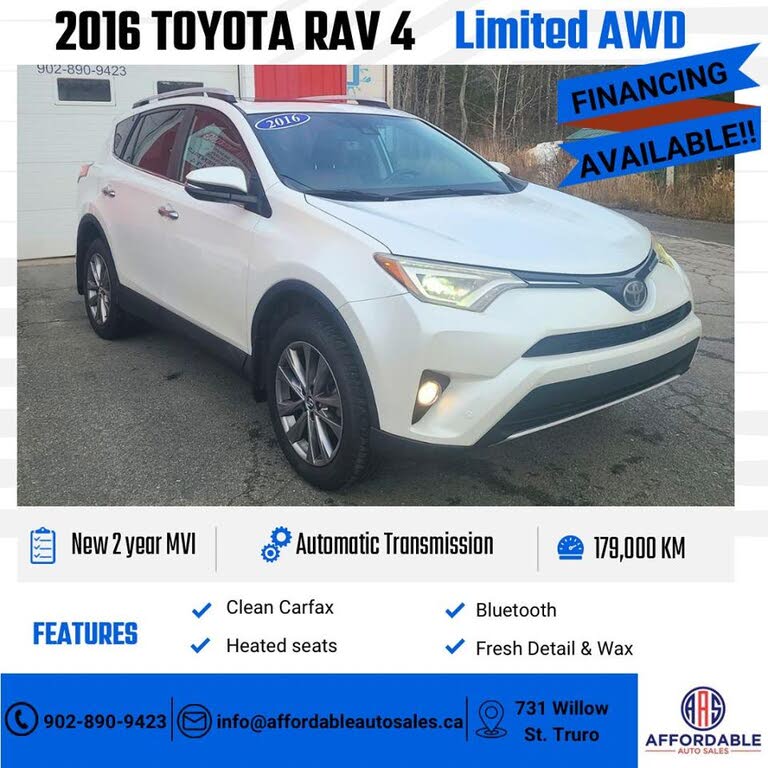 Toyota RAV4 Limited AWD 2016