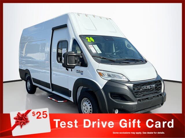 2024 RAM ProMaster EV Delivery 159 Super High Roof Step Van FWD
