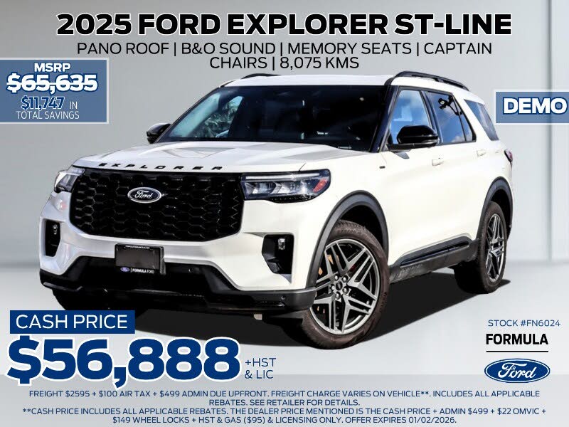 2025 Ford Explorer ST-Line AWD