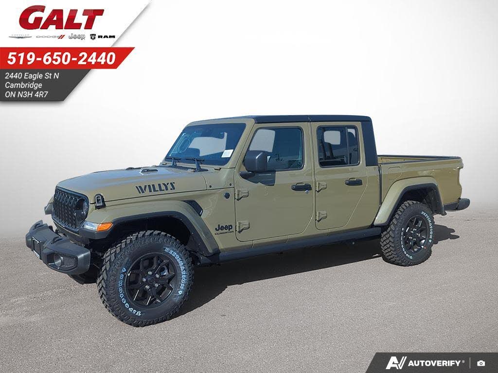 2025 Jeep Gladiator Willys Crew Cab 4WD
