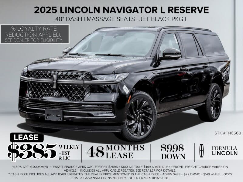 2025 Lincoln Navigator L Reserve 4WD