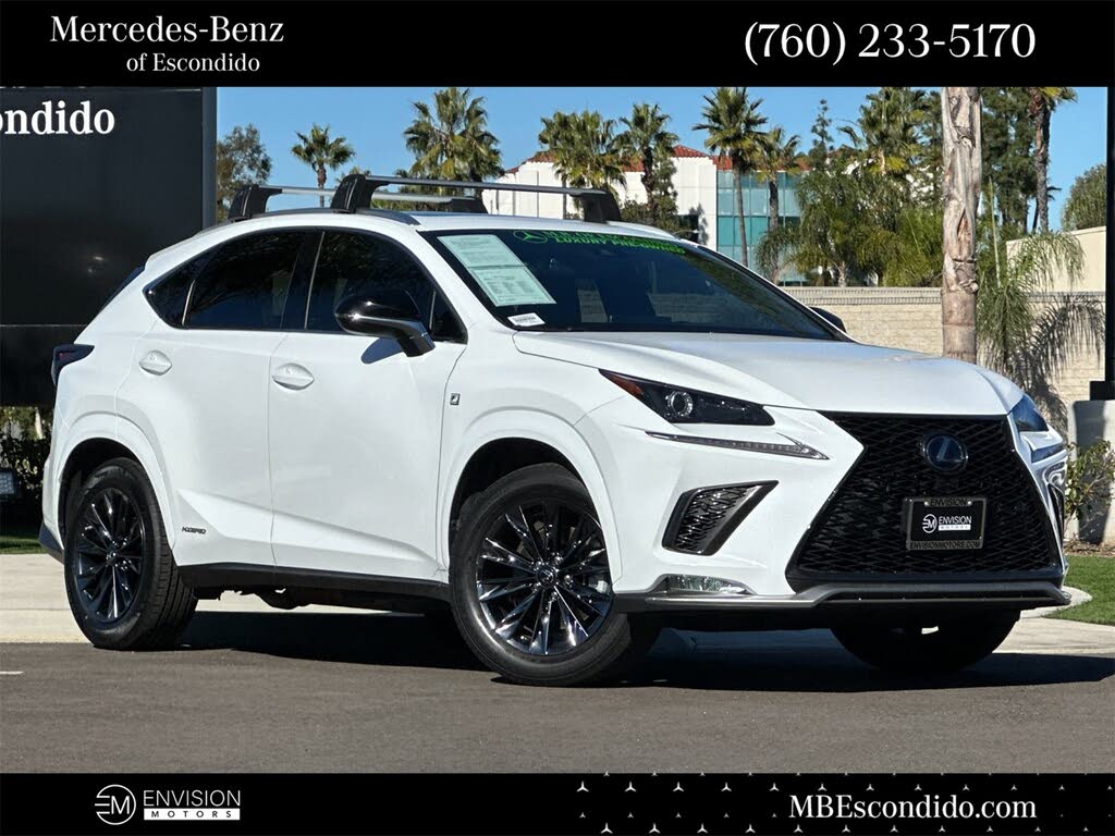 2021 Lexus NX Hybrid 300h F Sport Black Line AWD