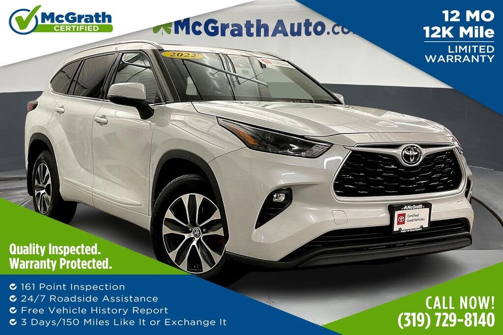 2022 Toyota Highlander XLE AWD