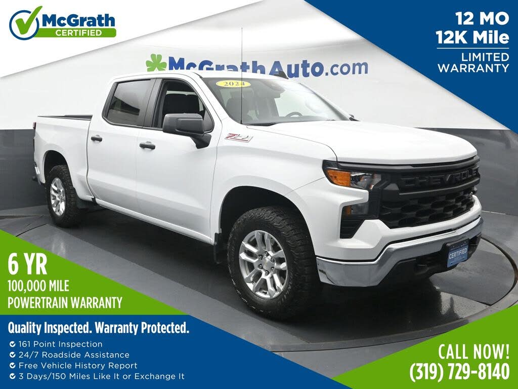 2024 Chevrolet Silverado 1500 Work Truck Crew Cab 4WD