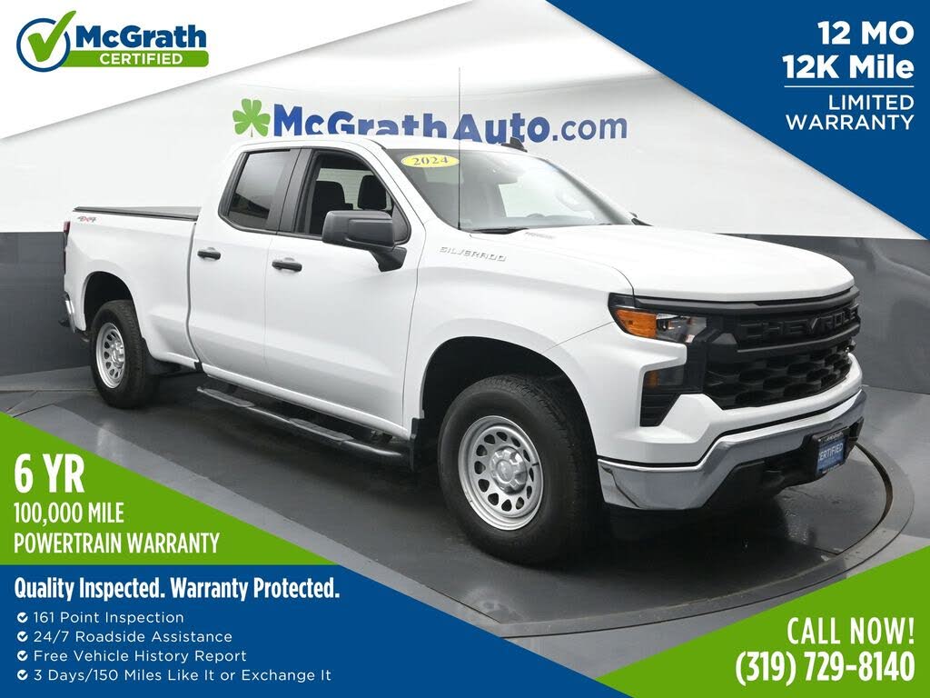 2024 Chevrolet Silverado 1500 Work Truck Double Cab 4WD