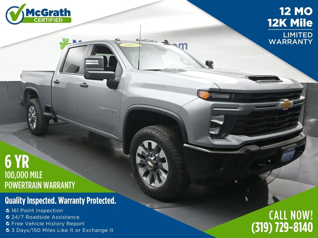 2025 Chevrolet Silverado 2500HD Custom Crew Cab 4WD