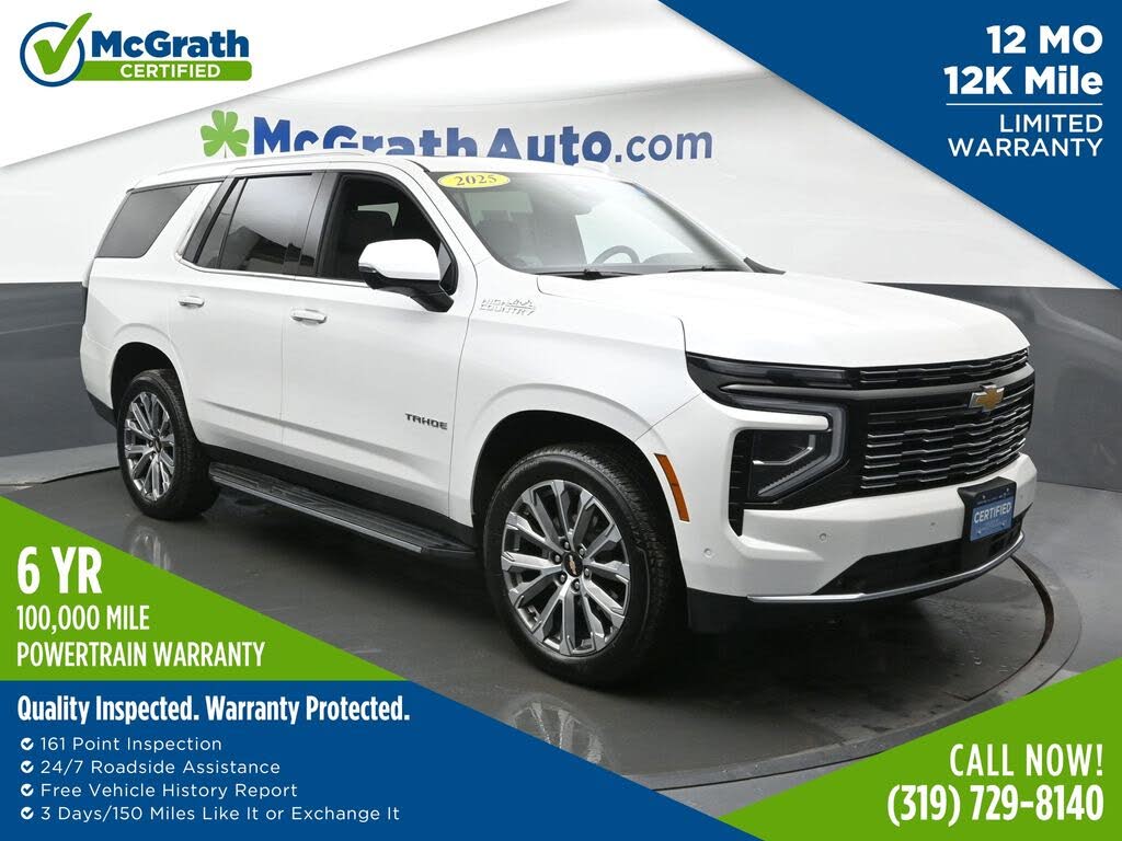 2025 Chevrolet Tahoe High Country 4WD