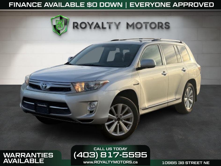 2012 Toyota Highlander Hybrid Limited