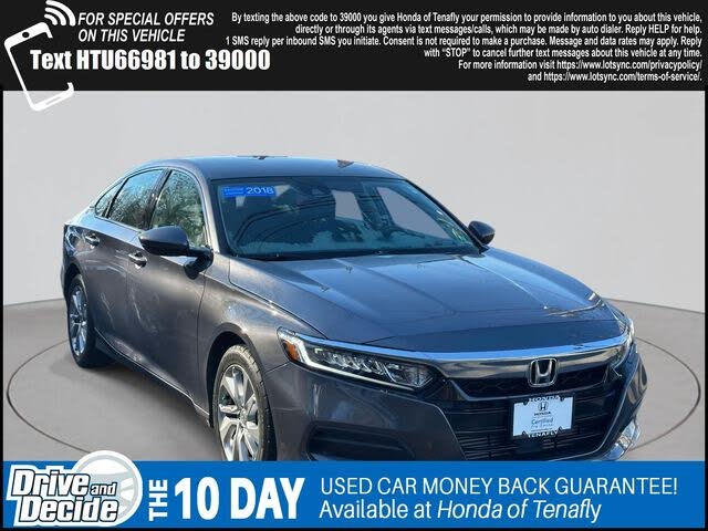 2018 Honda Accord 1.5T LX FWD