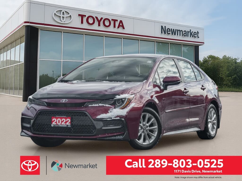 Toyota Corolla SE FWD 2022