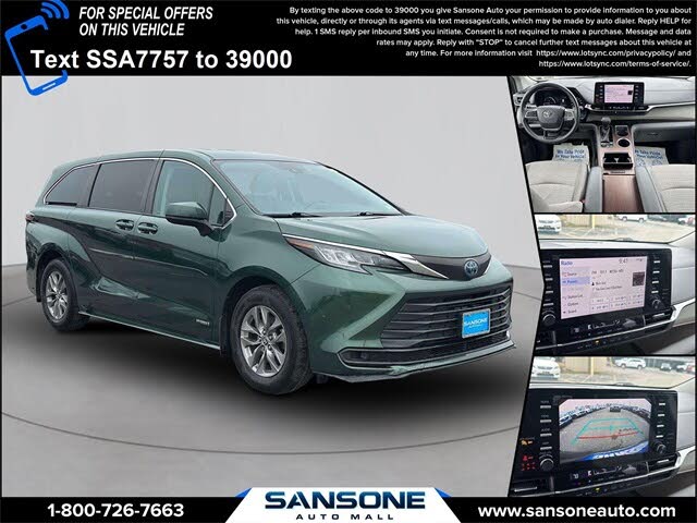 2021 Toyota Sienna LE 8-Passenger AWD