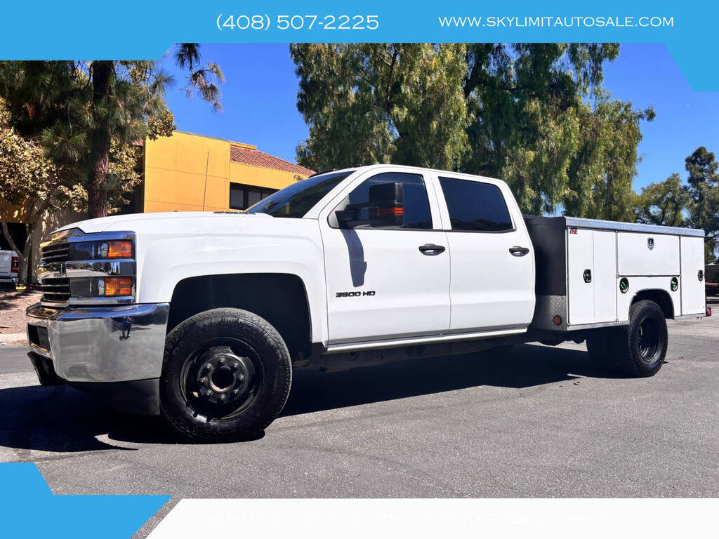 2016 Chevrolet Silverado 3500HD Chassis Work Truck Crew Cab RWD