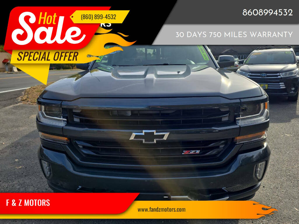 2017 Chevrolet Silverado 1500 LT Z71 Crew Cab 4WD