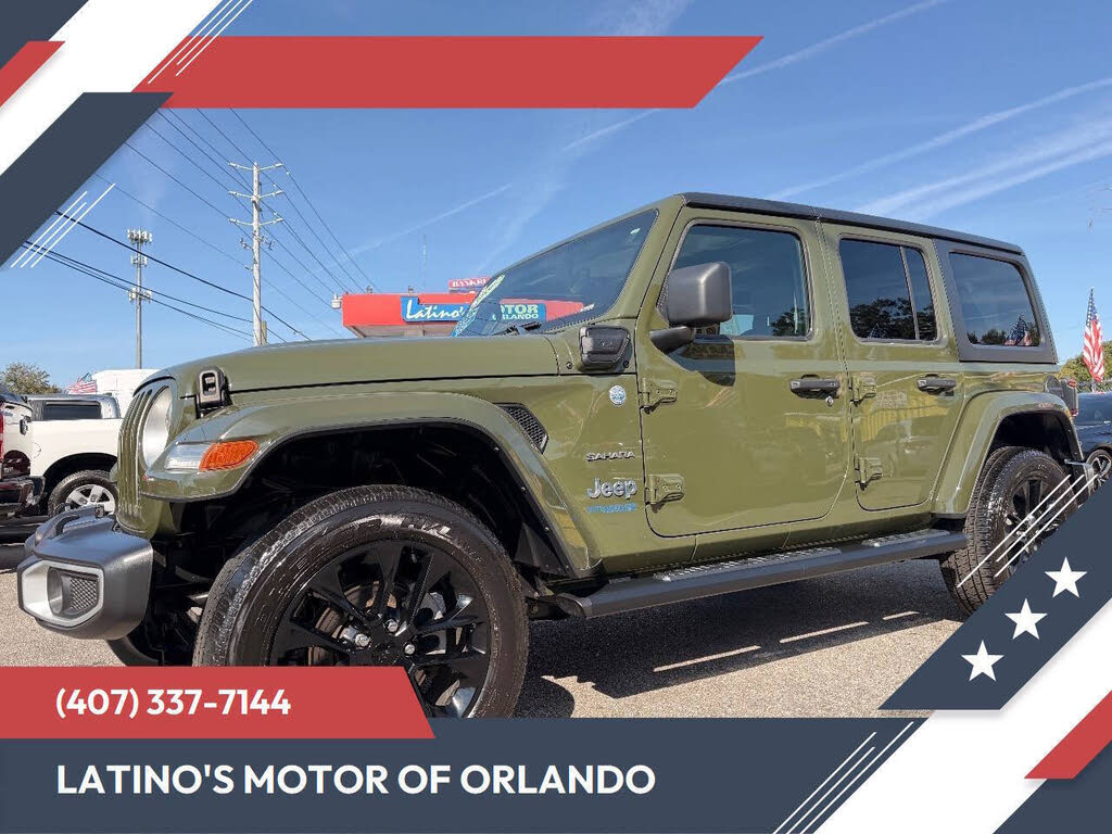 2021 Jeep Wrangler 4xe Sahara 4WD