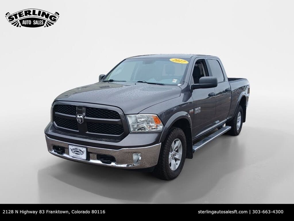2017 RAM 1500 Outdoorsman Quad Cab 4WD