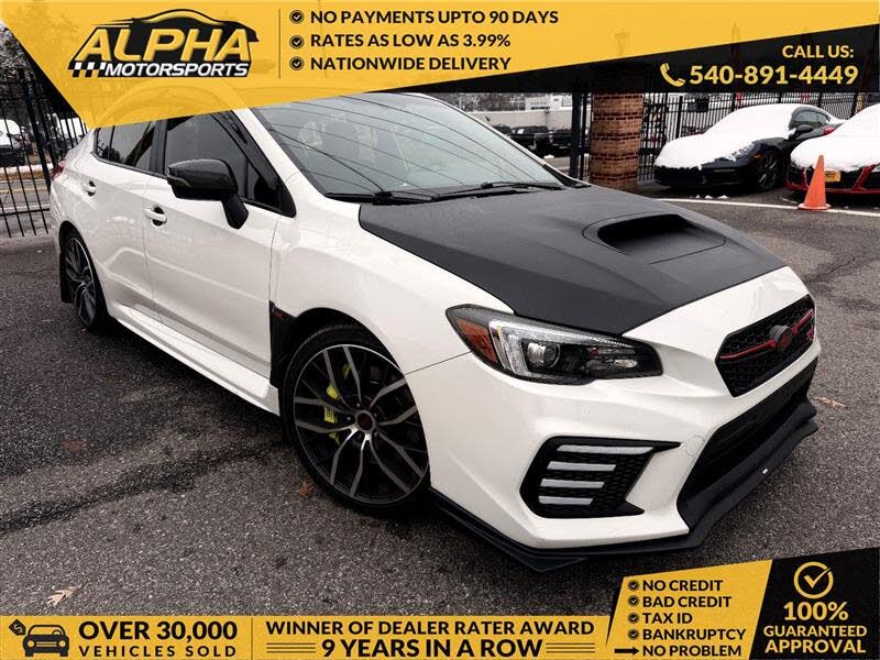 2020 Subaru WRX STI Limited AWD with Low Profile Spoiler