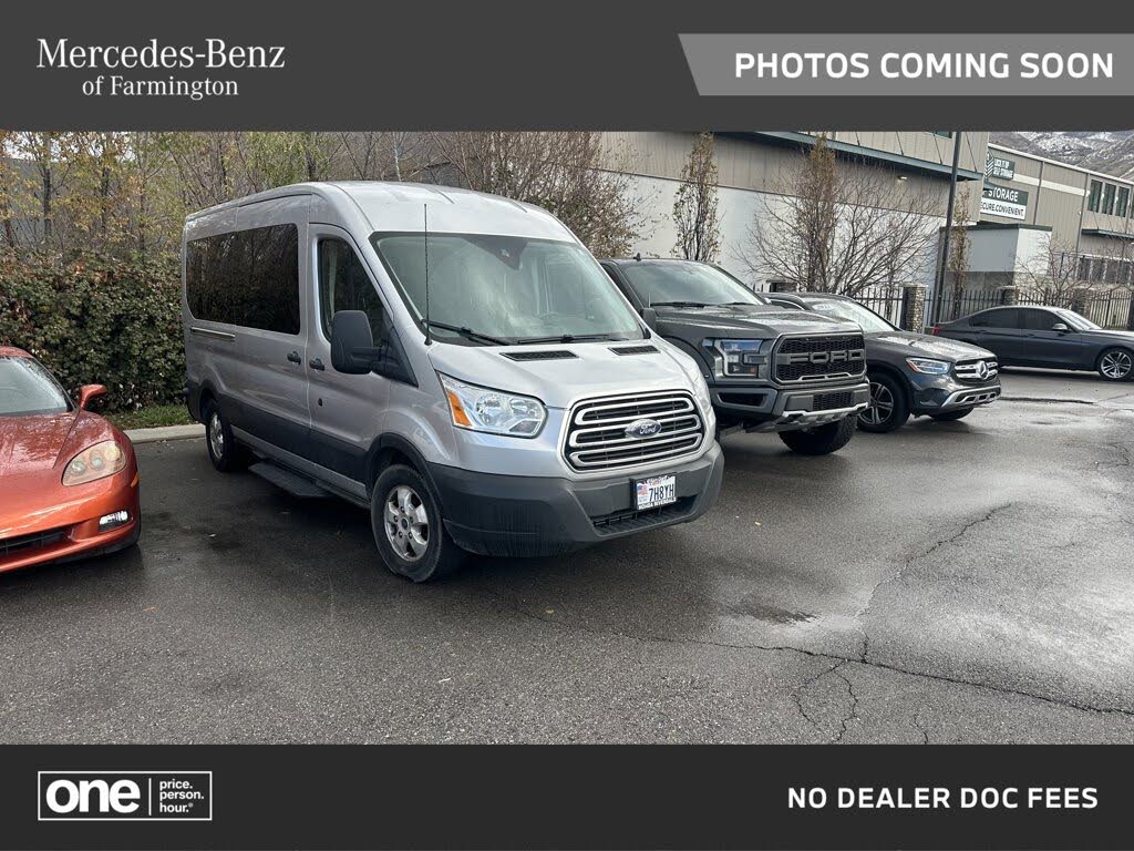 2019 Ford Transit Passenger 350 XLT Medium Roof LWB RWD with Sliding Passenger-Side Door