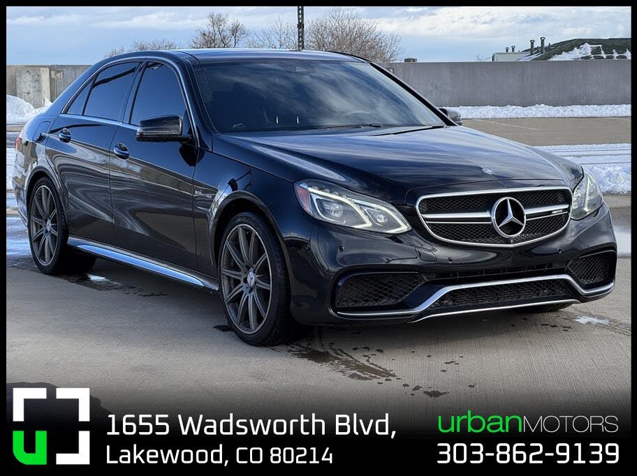 2015 Mercedes-Benz E-Class E 63 AMG S-Model Sedan 4MATIC