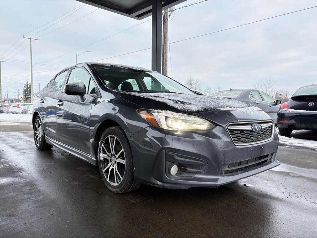 2019 Subaru Impreza 2.0i Sport Sedan AWD with EyeSight Package