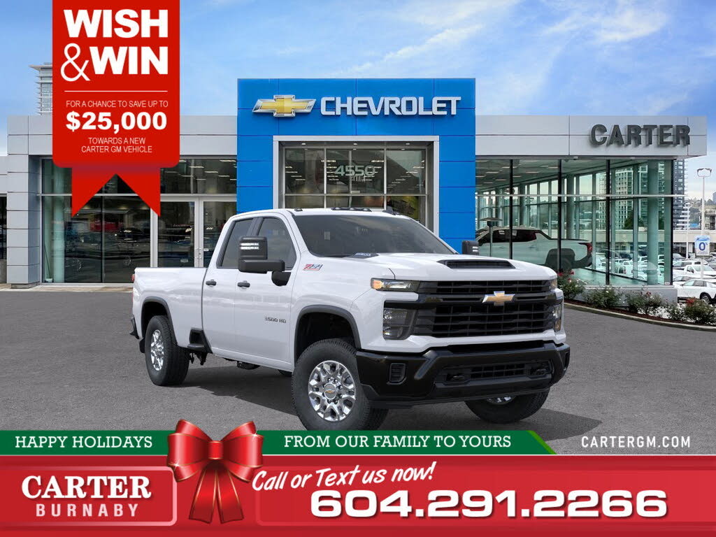 2026 Chevrolet Silverado 3500HD Work Truck Double Cab LB 4WD