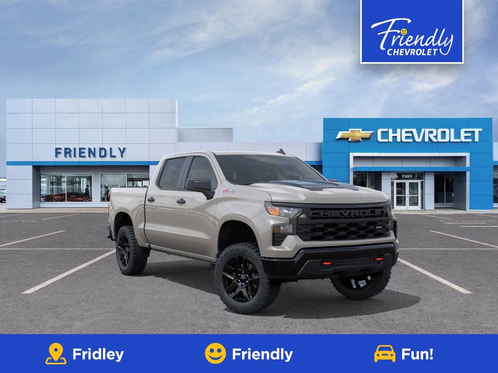 2026 Chevrolet Silverado 1500 Custom Trail Boss Crew Cab 4WD