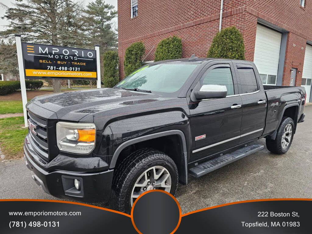 2015 GMC Sierra 1500 SLT Double Cab 4WD