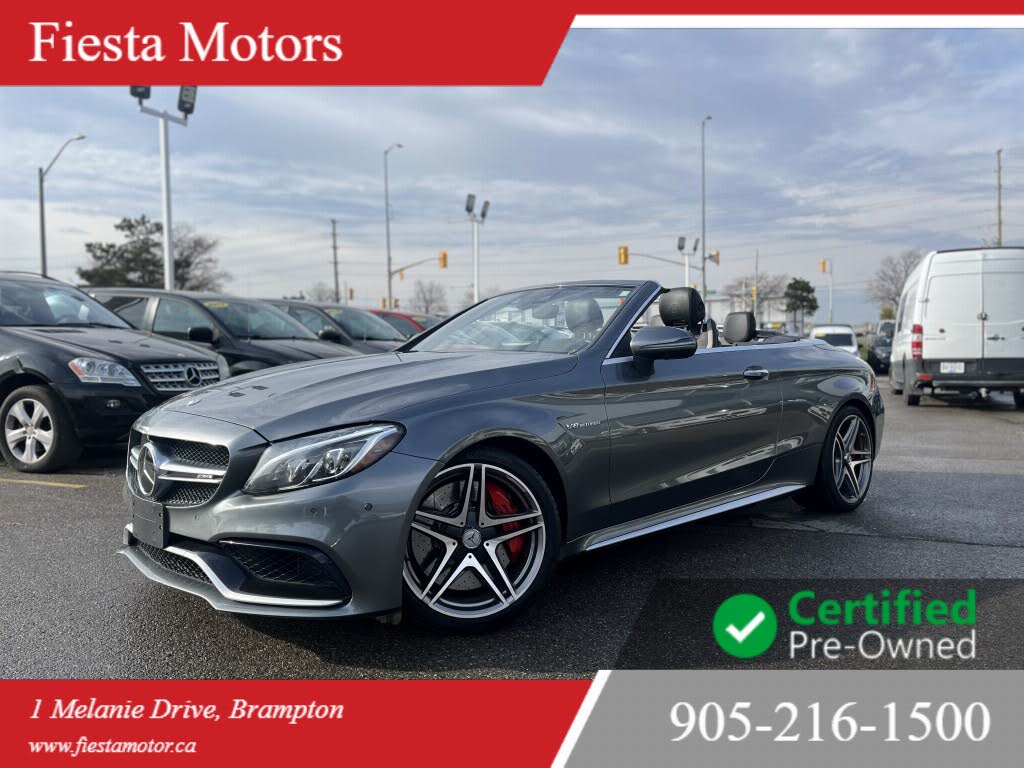 2017 Mercedes-Benz C-Class AMG C 63 S Cabriolet