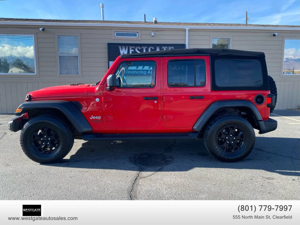 2018 Jeep Wrangler Unlimited Sport S 4WD