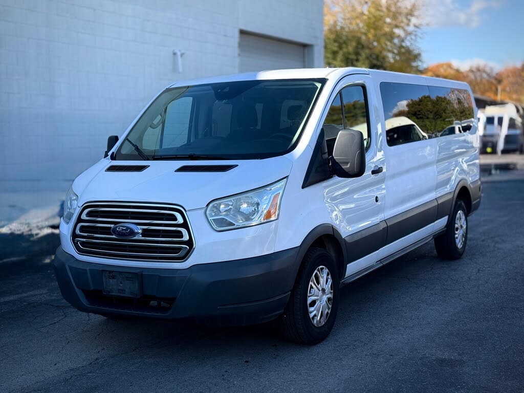 2015 Ford Transit Passenger 350 XLT Low Roof LWB RWD with 60/40 Passenger-Side Doors