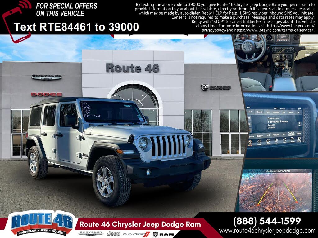 2023 Jeep Wrangler Sport S 4-Door 4WD