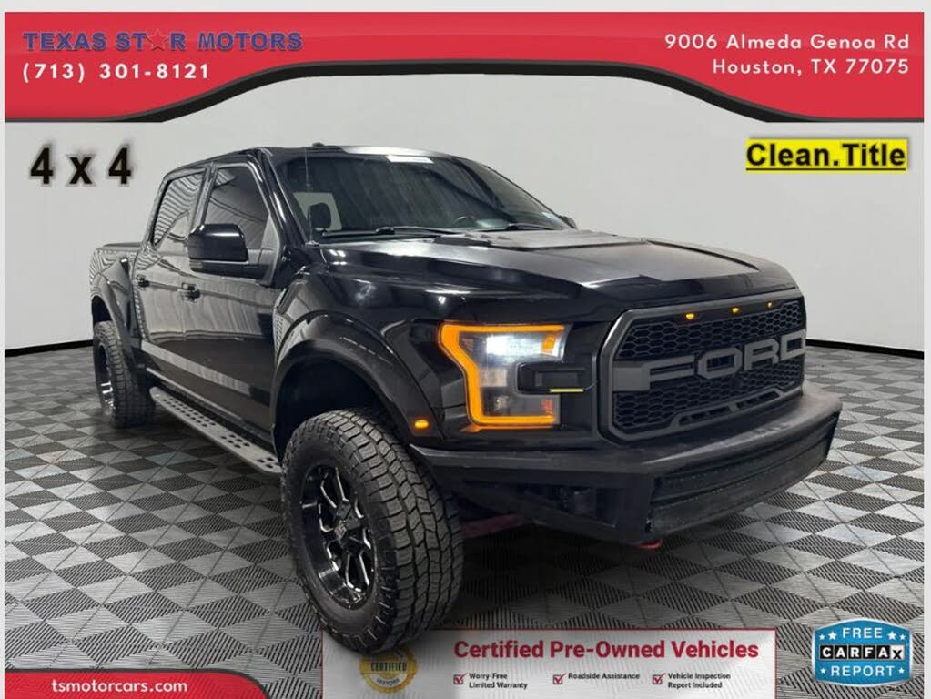 2017 Ford F-150 Raptor SuperCrew 4WD