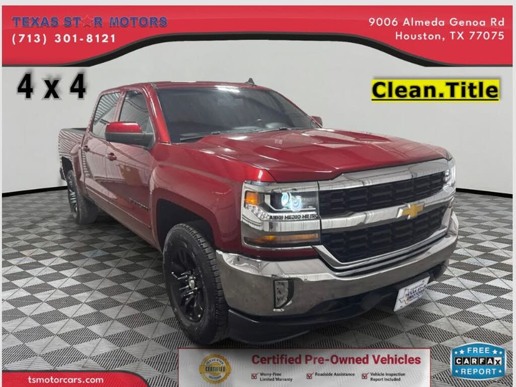 2018 Chevrolet Silverado 1500 LT Crew Cab 4WD
