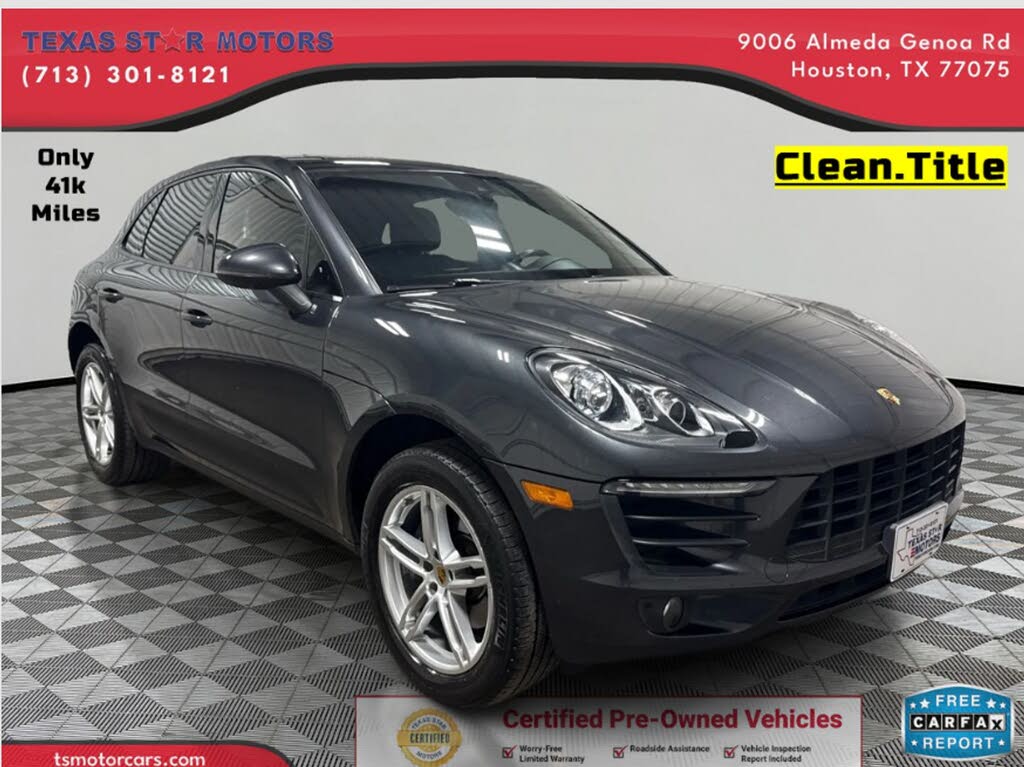 2018 Porsche Macan AWD